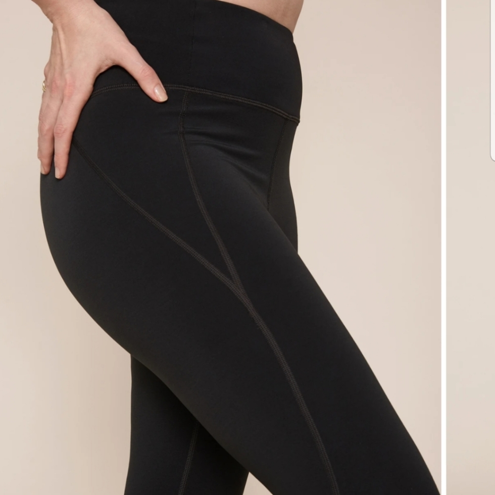 Girlfriend Collective Black LITE High-Rise Legging